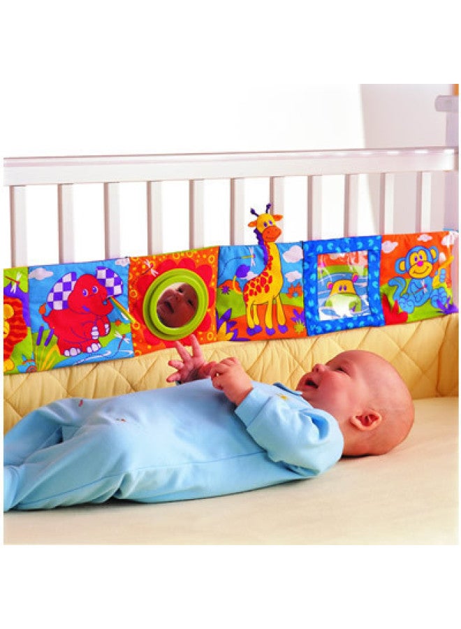 Baby Bed Hanging Cloth Book Bed Surround Visual Stimulation Early Education Educational Toys - Image 3